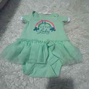 0-3 Month Newborn Baby Girl  st Patrick